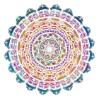 2 flower Mandala Color procreate