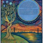 Twilight City Ketubah