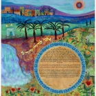 Waterfall Ketubah