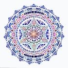 Star of David with Names Multicolor